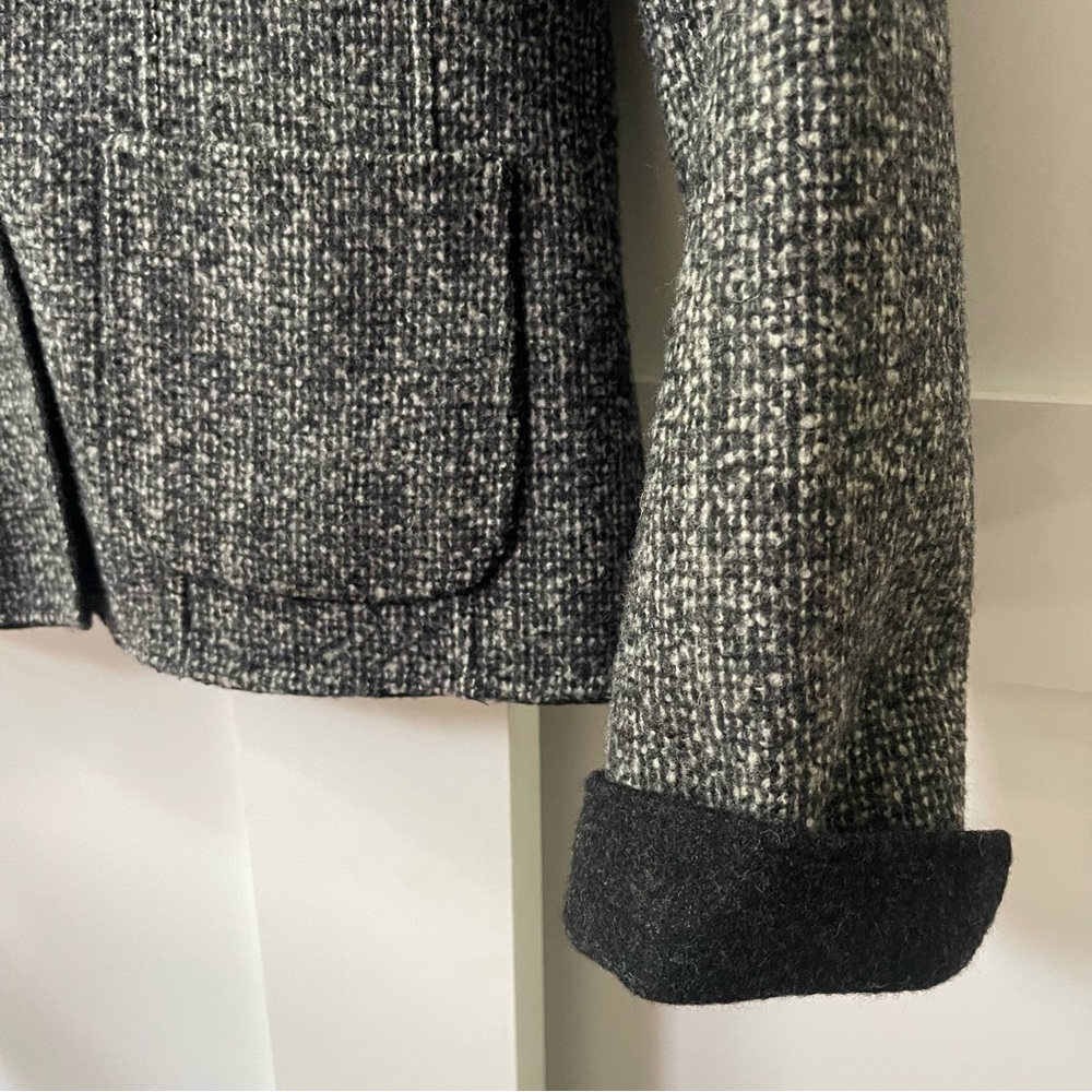 Pendleton Black Blazer Structured Wool-Blend - image 3